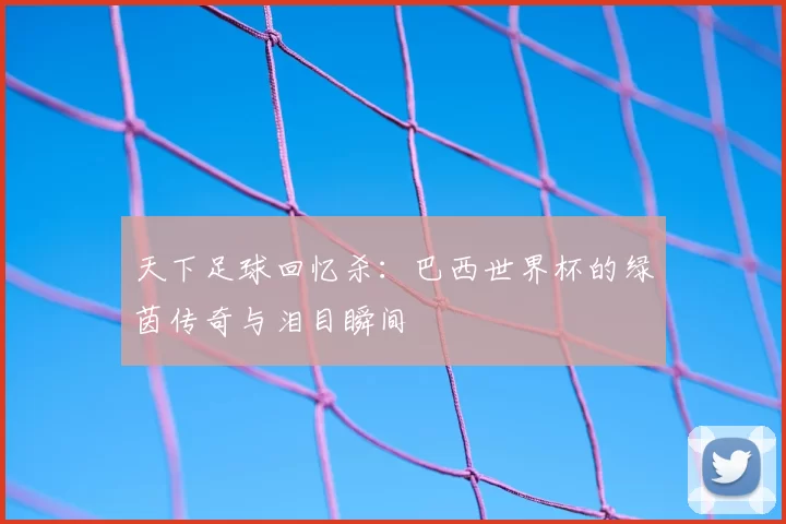 天下足球回忆杀：巴西世界杯的绿茵传奇与泪目瞬间