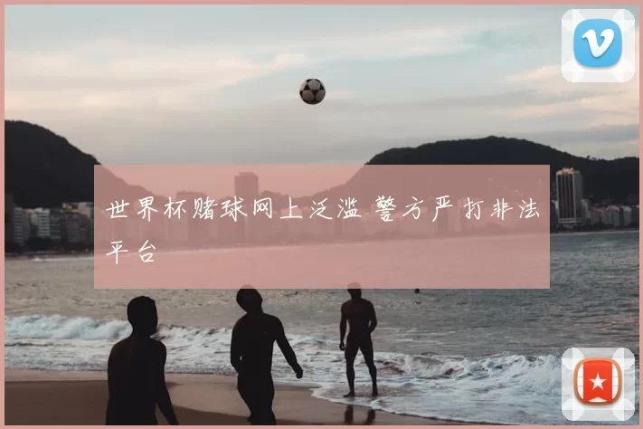 世界杯赌球网上泛滥 警方严打非法平台