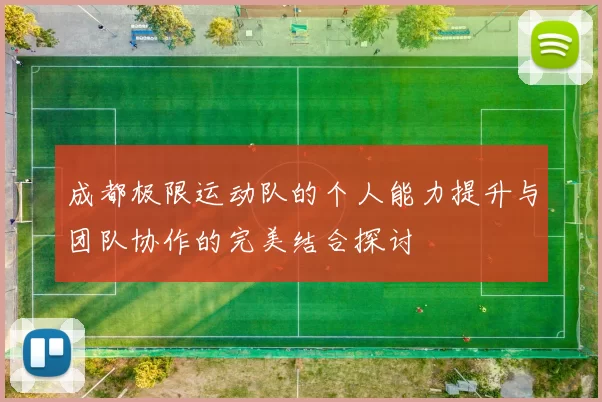 成都极限运动队的个人能力提升与团队协作的完美结合探讨