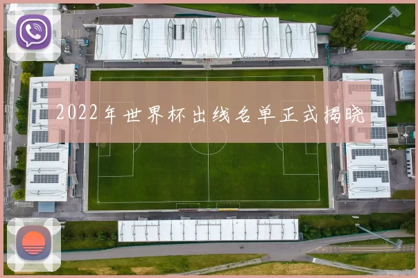 2022年世界杯出线名单正式揭晓